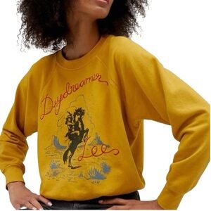 DAYDREAMER x LEE Western Raglan Crewneck Sweatshirt Size XL New w/ Tag MSRP $140